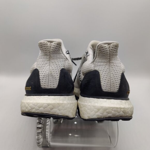 adidas mens 9 UltraBoost 1.0 DNA White Black GZ0449 Torsion System - Picture 6 of 13